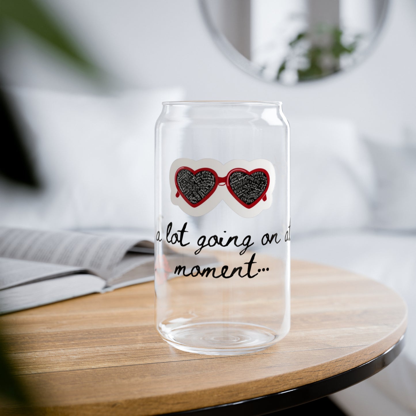 Not A Lot Going On Glass Can, 16oz