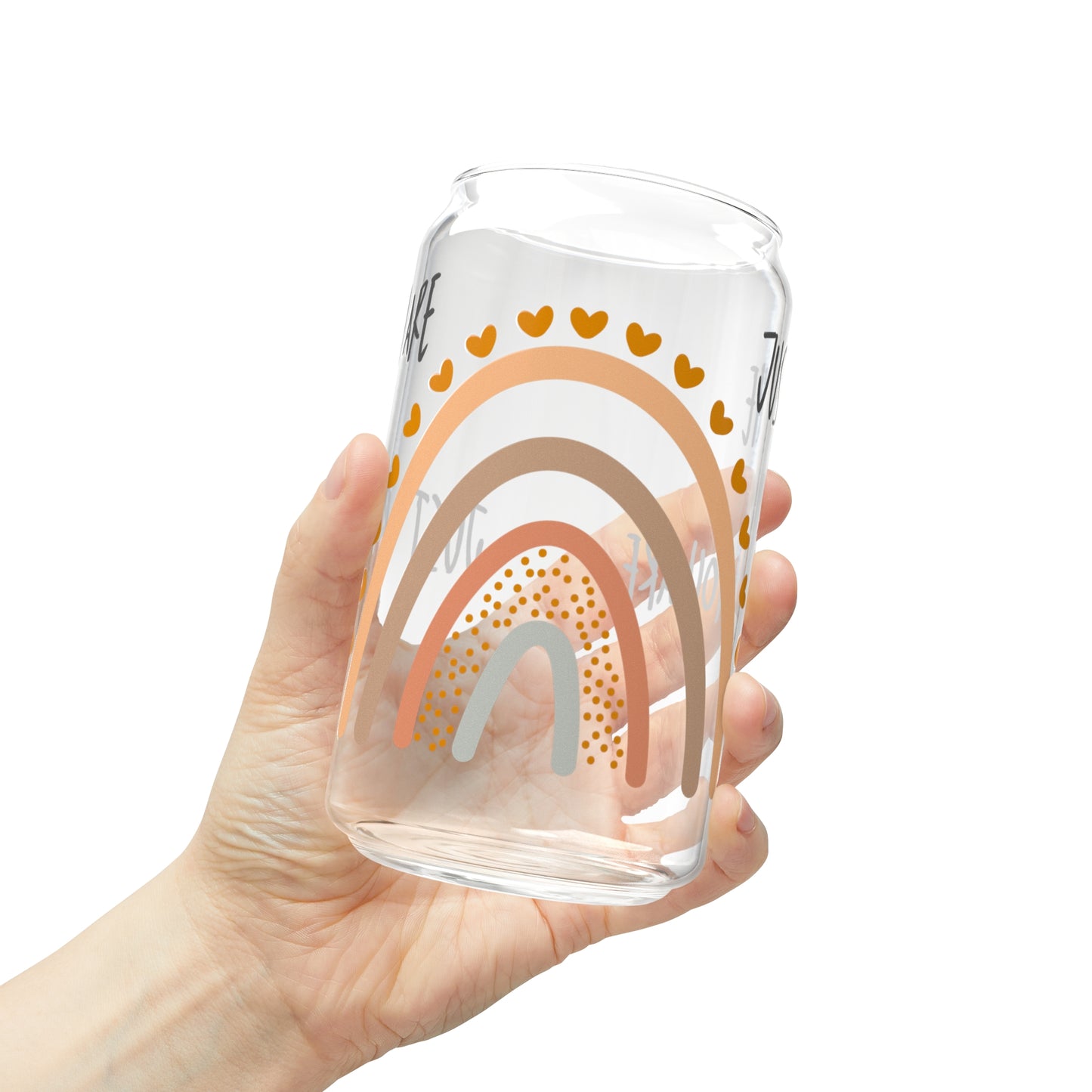 You Are Just Right Glass Can 16oz