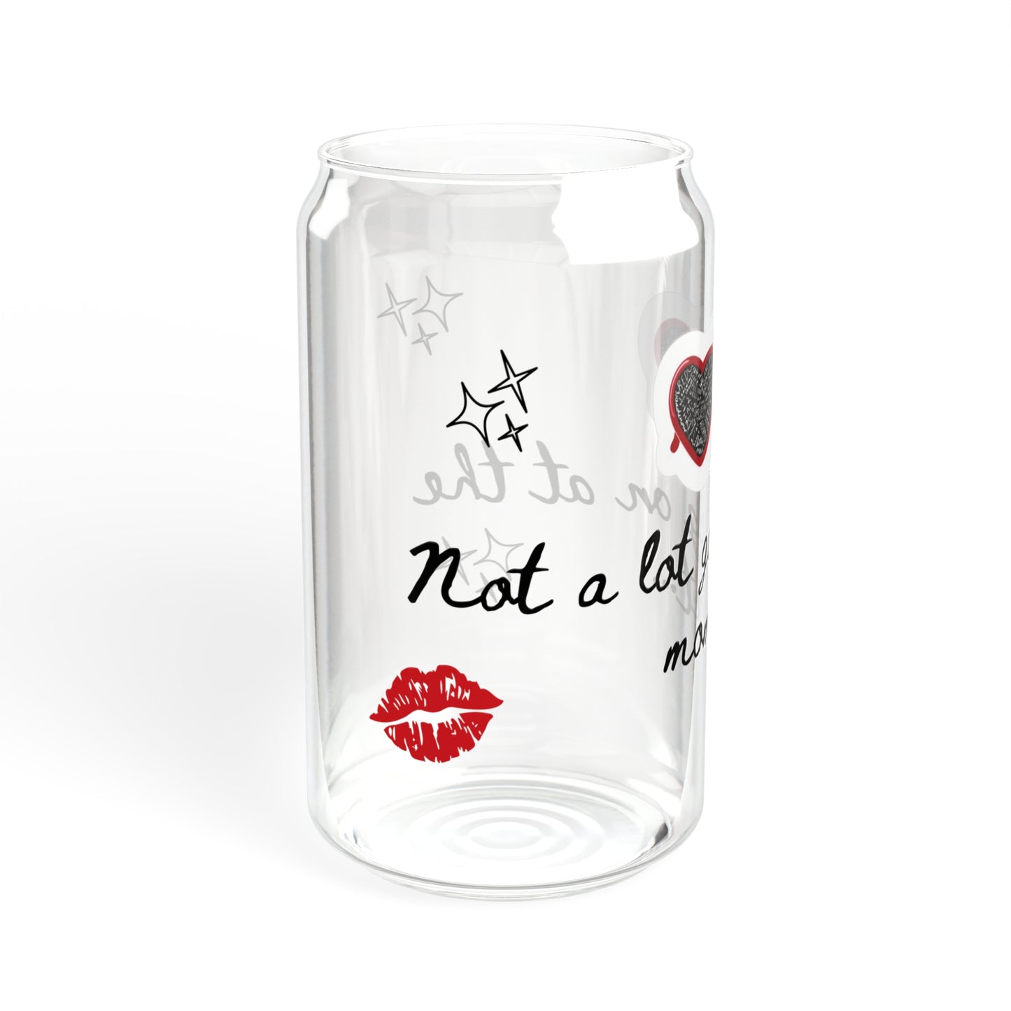 Not A Lot Going On Glass Can, 16oz