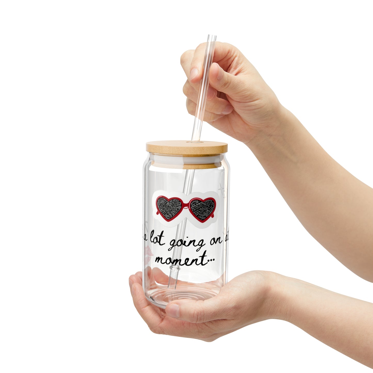 Not A Lot Going On Glass Can, 16oz