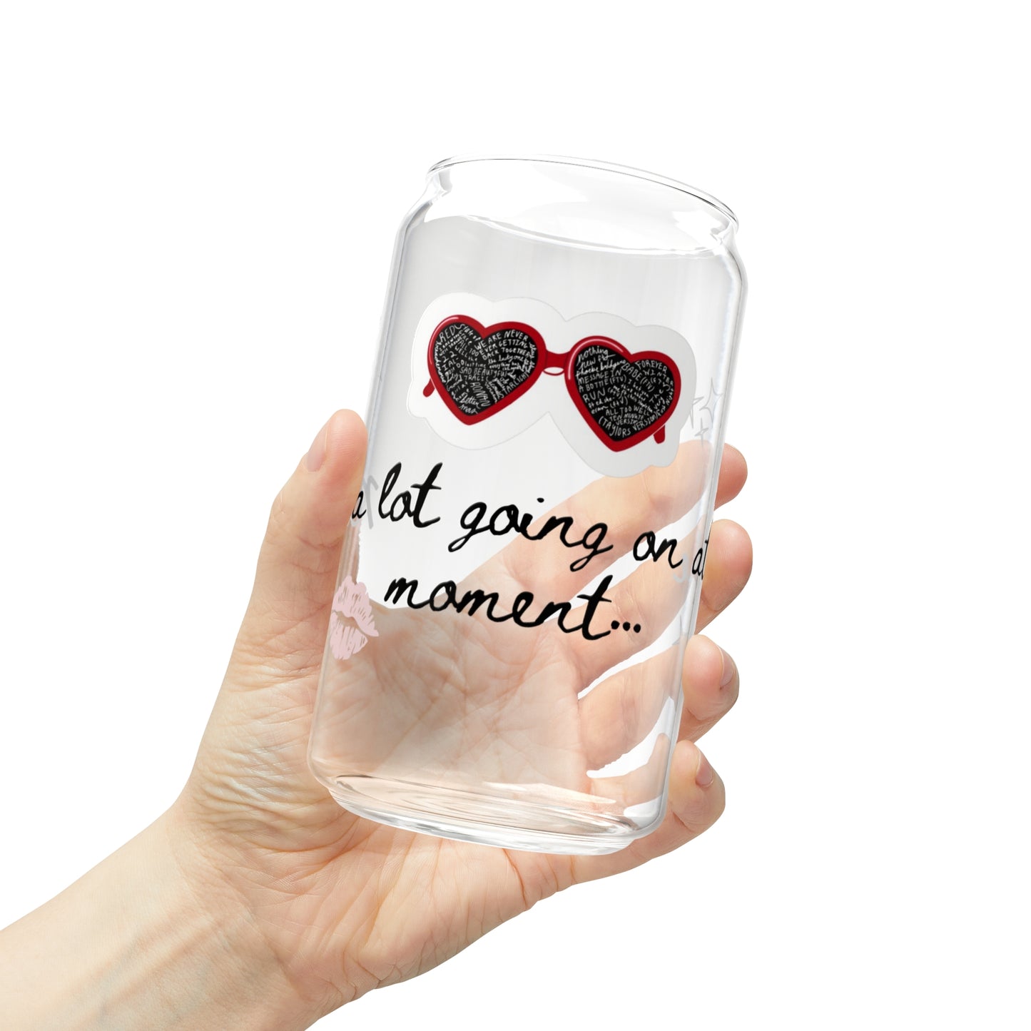 Not A Lot Going On Glass Can, 16oz