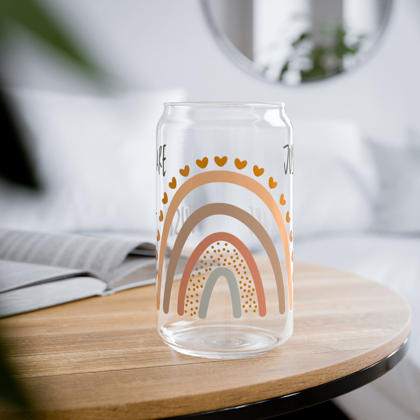 You Are Just Right Glass Can 16oz
