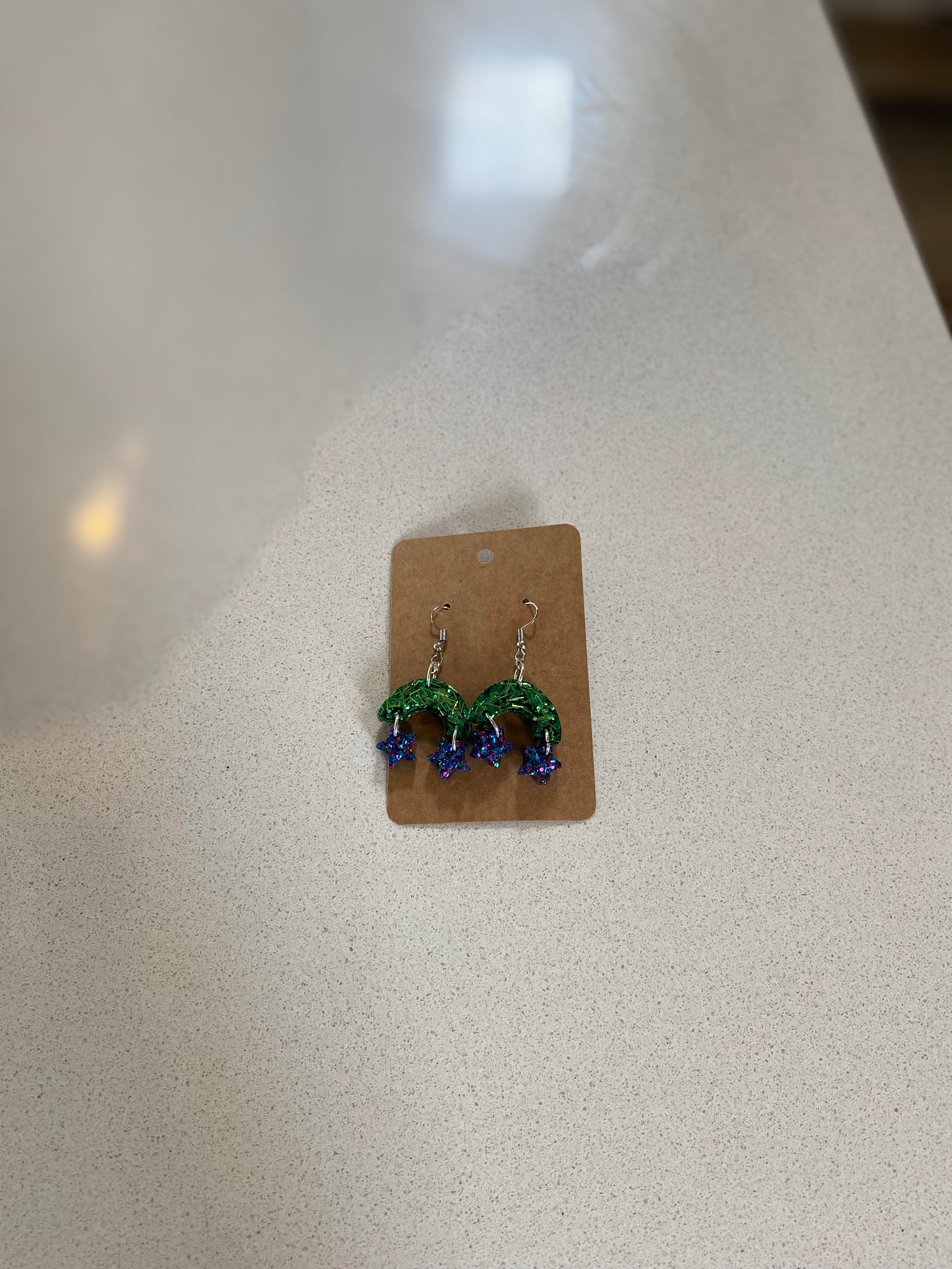 Rainbow Star Dangles
