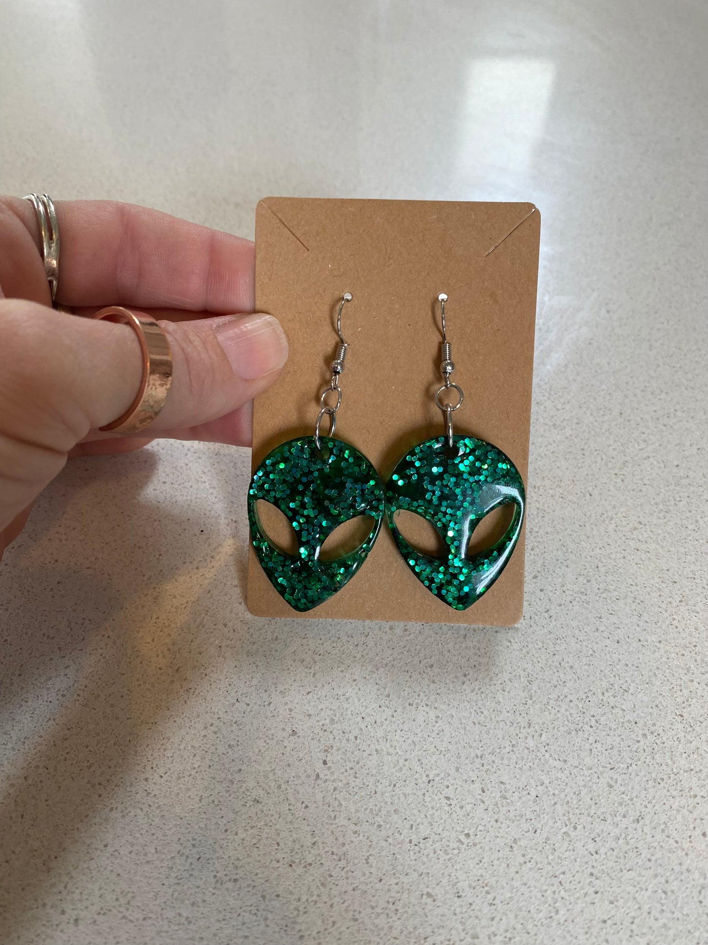 Alien Earrings