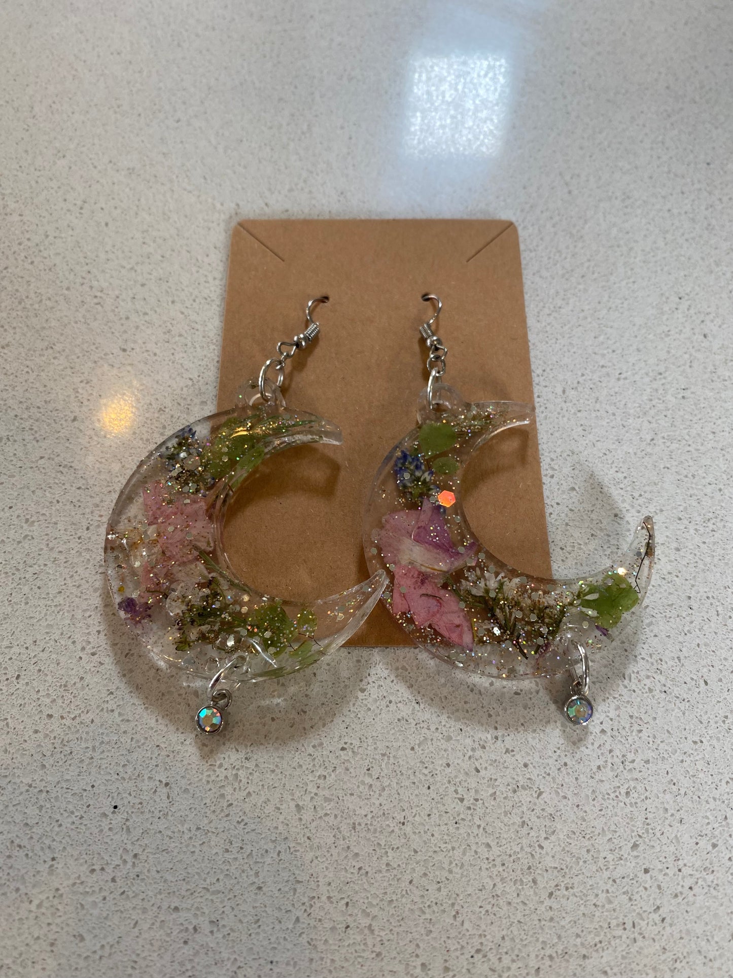 Flower Moon Statement Earrings