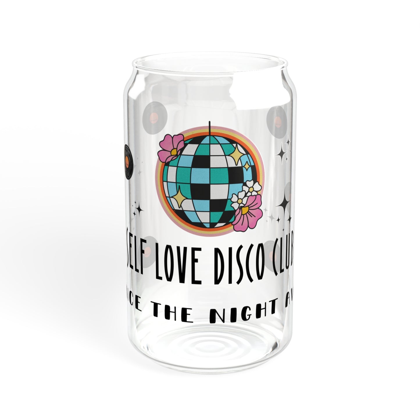 Self Love Disco Club Glass Can, 16oz