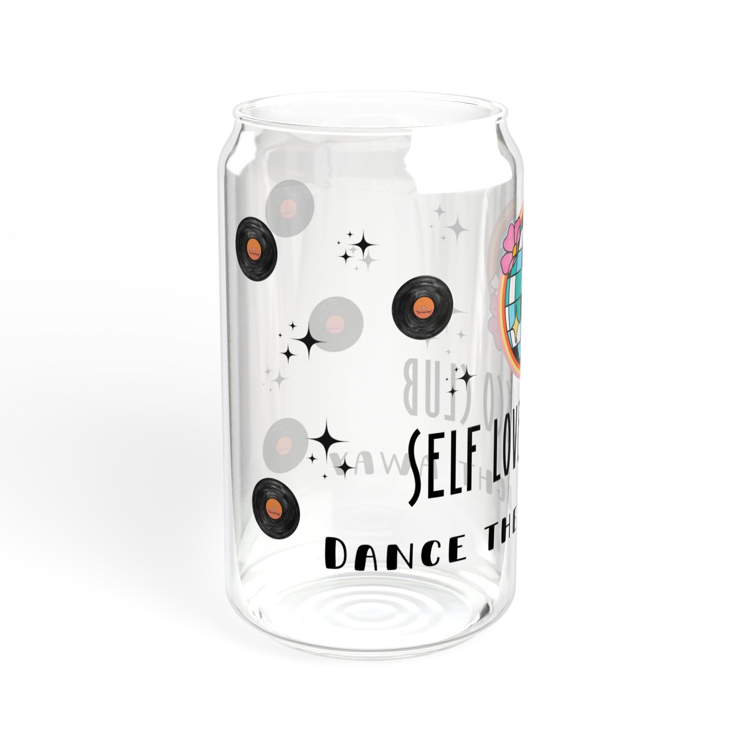 Self Love Disco Club Glass Can, 16oz