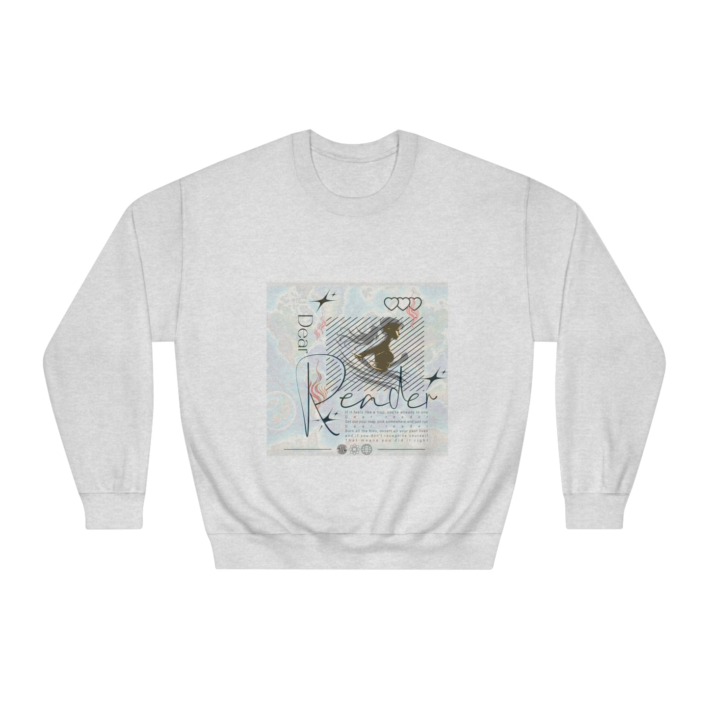 Dear Reader Unisex DryBlend® Crewneck Sweatshirt