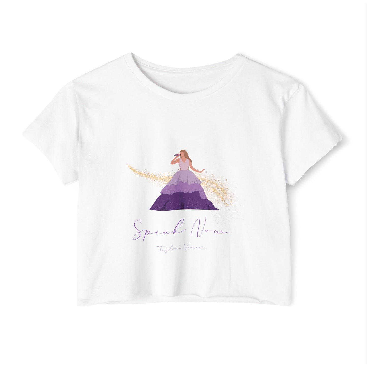 Women's Speak Now Crop Top