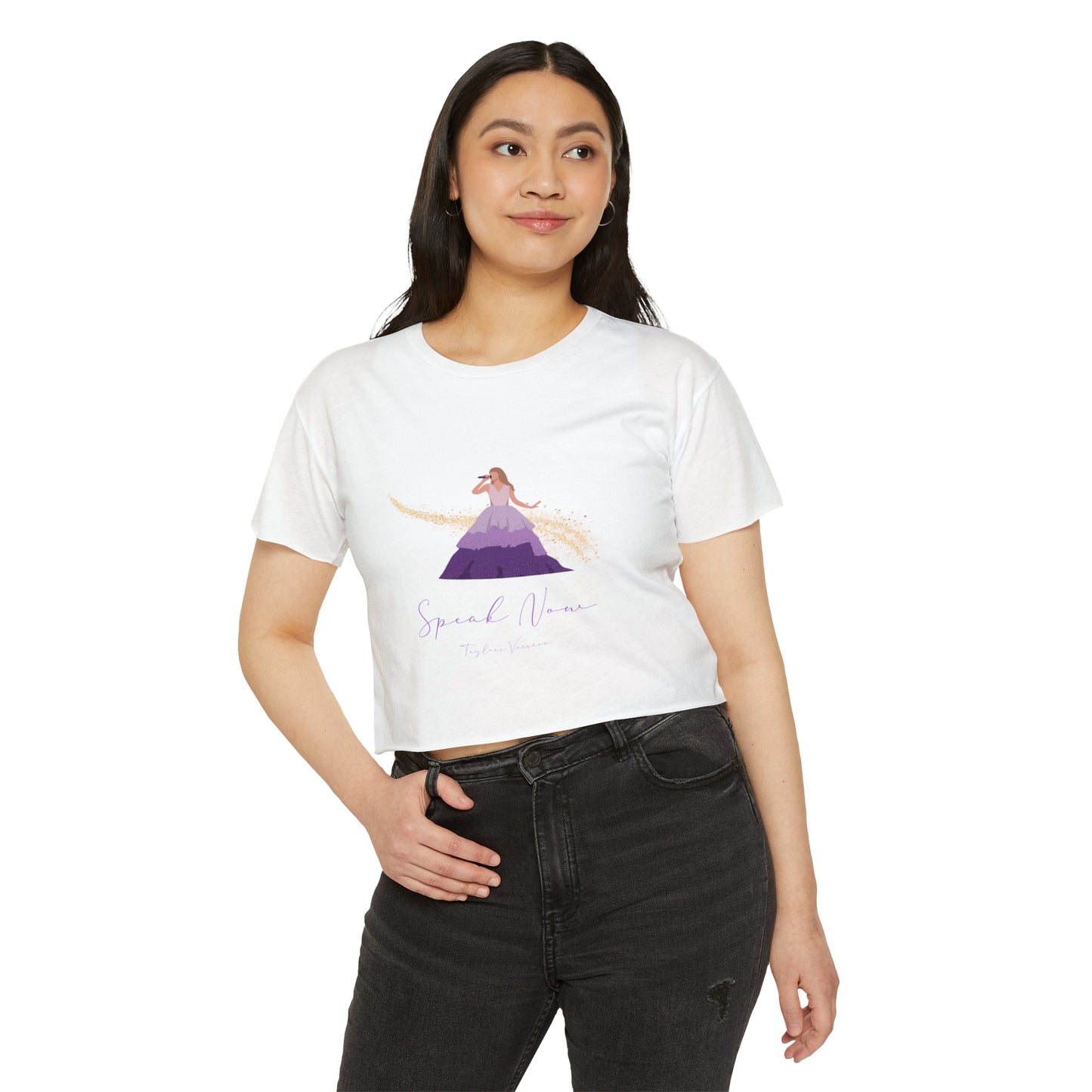 Women's Speak Now Crop Top