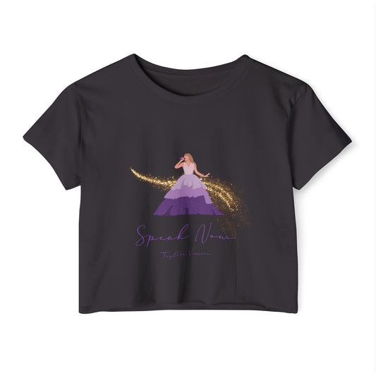 Women's Speak Now Crop Top