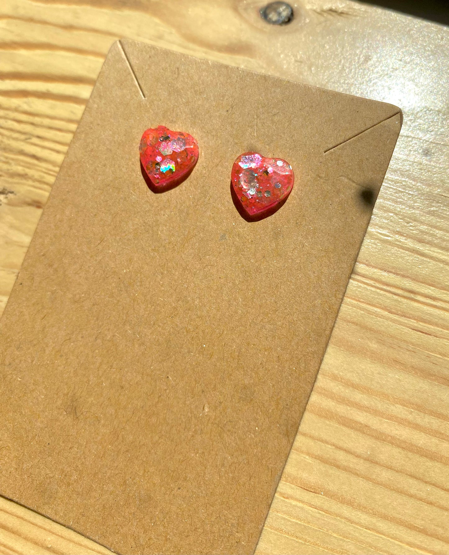 Heart Studs