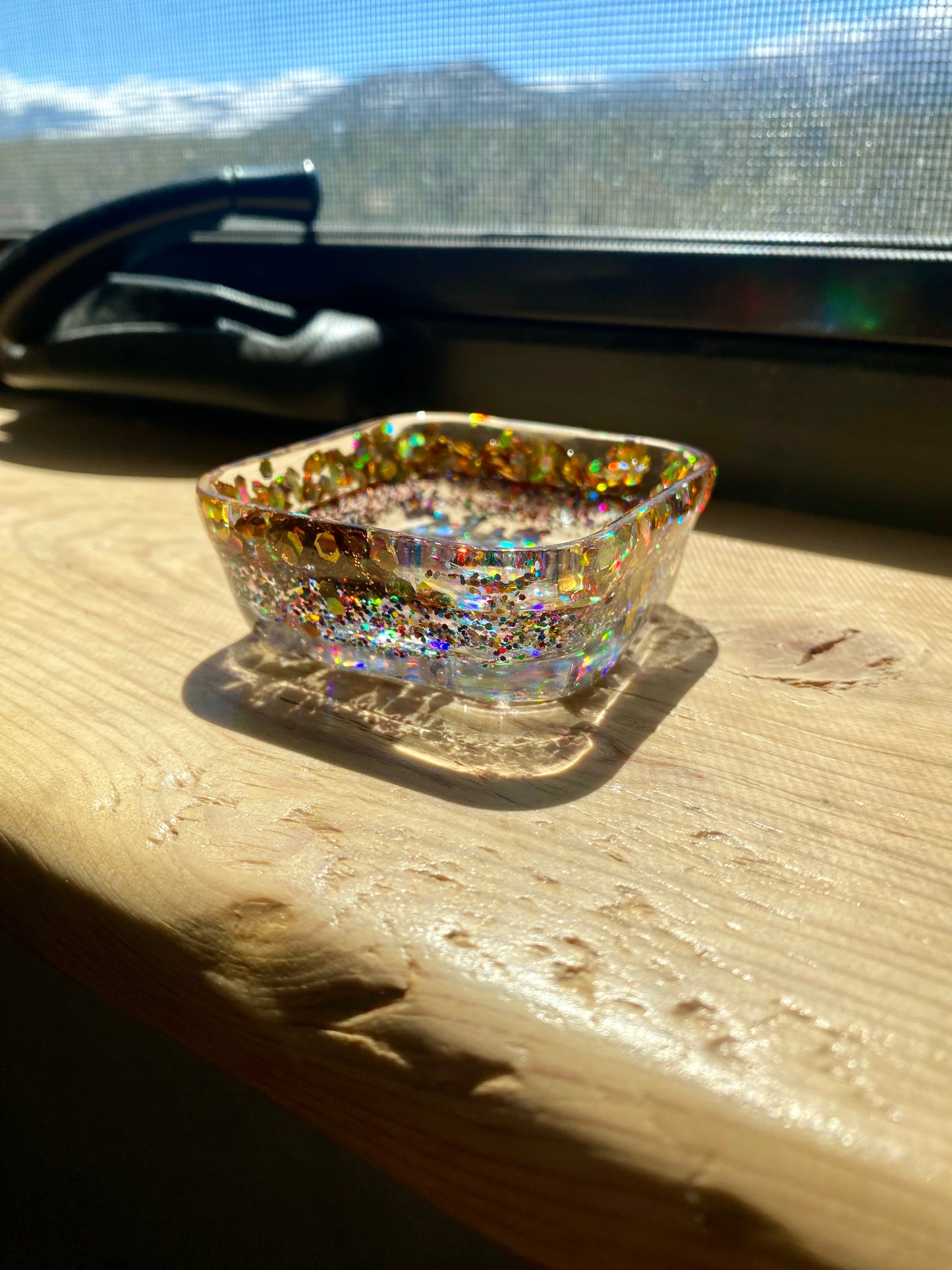 Glitter Trinket Dish