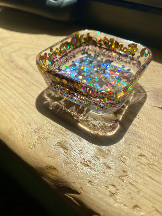 Glitter Trinket Dish