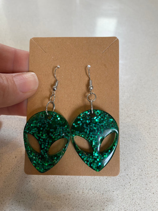 Alien Earrings