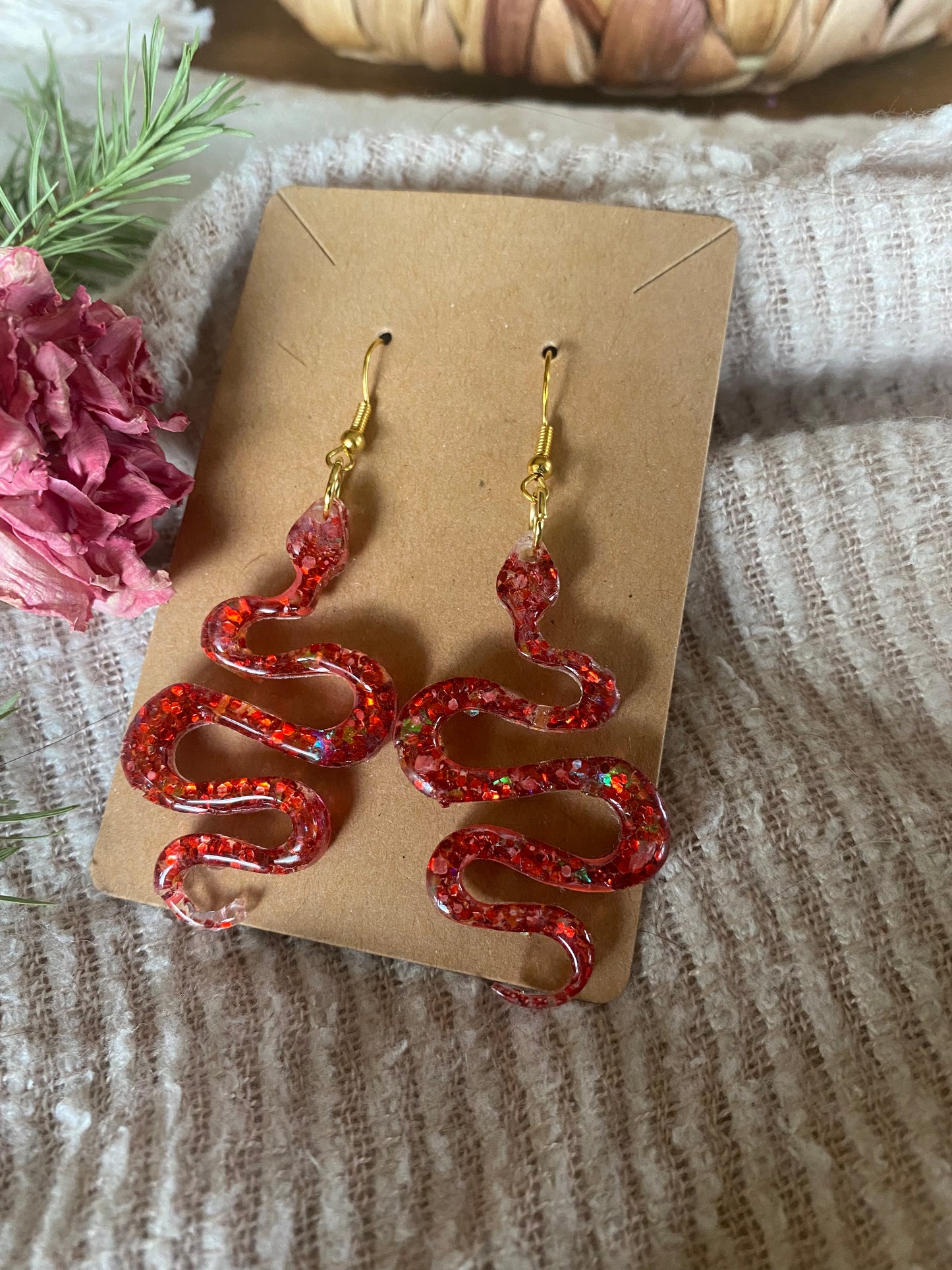 Reputation Snake Earrings