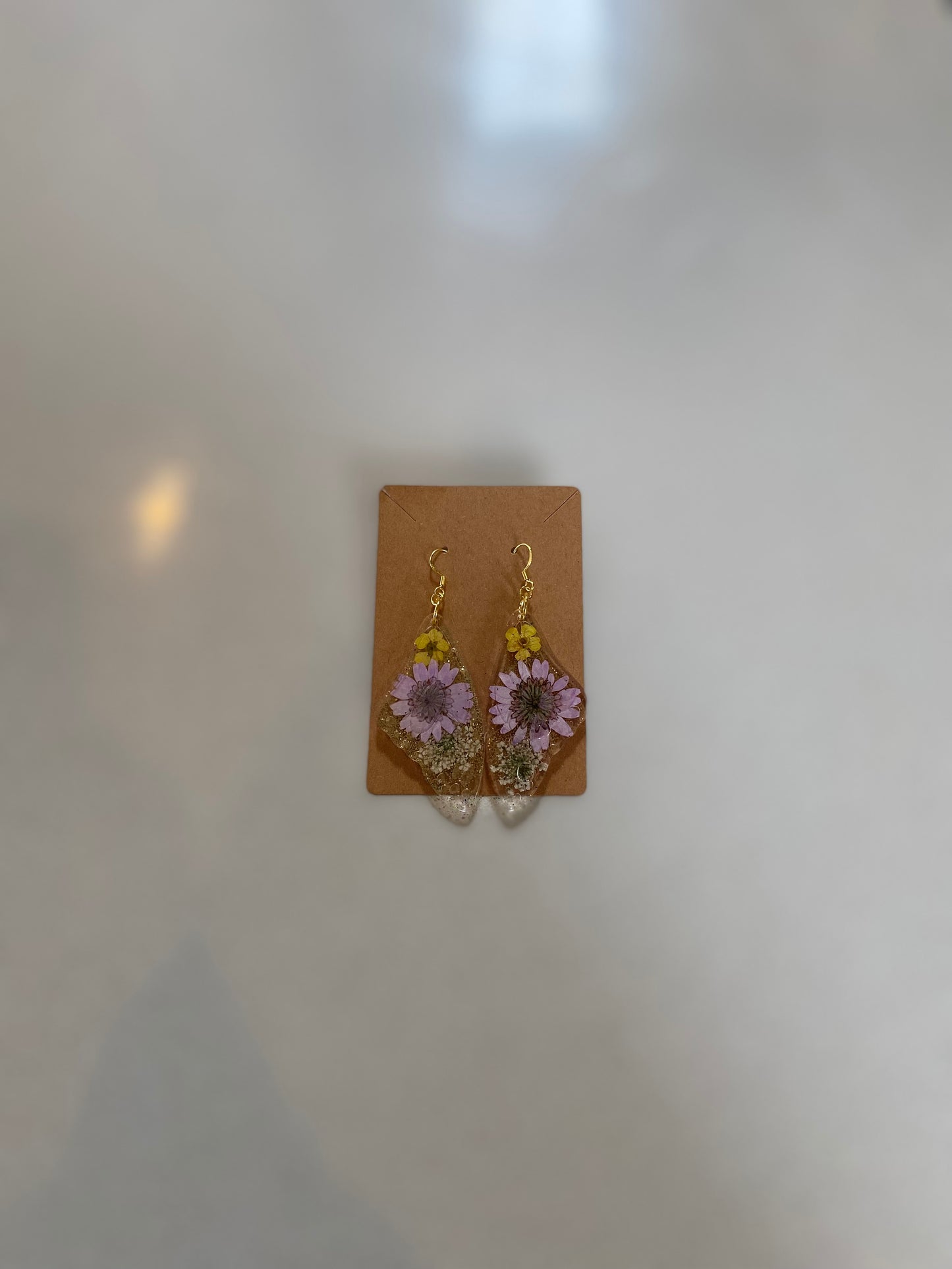 Flower butterfly wing Earrings