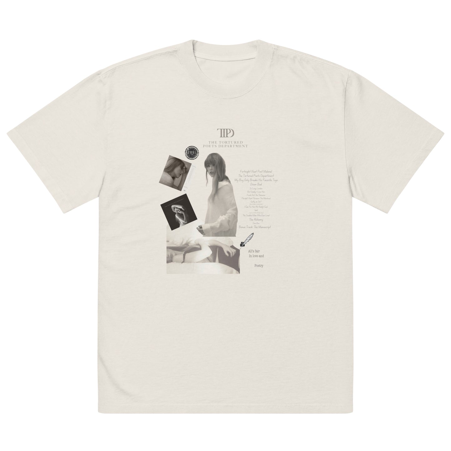 Tortured Poets Department Oversized T-Shirt